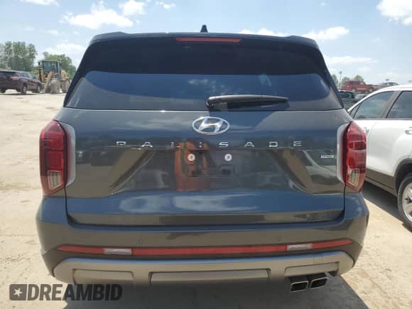 2024 Hyundai Palisade SEL с VIN KM8R4DGE8RU668652, выставлен на аукционе Copart как лот 55620814 с пробегом 8 627 миль миль и Списание • Salvage title. История ставок и продаж доступна на DreamBid. Изображение 6.