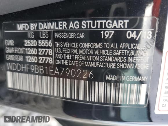 ✅ 2014 Mercedes-Benz E 550 Sport • VIN: WDDHF9BB1EA790226 • Lot: 81372455. Wystawiony na Copart z przebiegiem 100 461 mil. Bezpłatny archiwum sprzedaży aukcyjnych z USA i szczegółowy raport historii pojazdu na DreamBid. Zdjęcie 12.