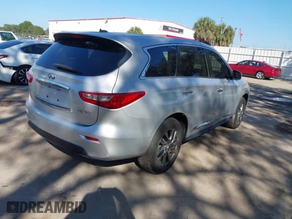 ✅ 2014 Infiniti QX60 • VIN: 5N1AL0MM5EC518356 • Lot: 43764636. Wystawiony na IAAI z przebiegiem 157 689 mil. Bezpłatny archiwum sprzedaży aukcyjnych z USA i szczegółowy raport historii pojazdu na DreamBid. Zdjęcie 4.