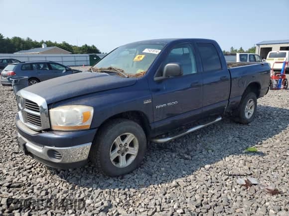 2006 Dodge 1500 SLT с VIN 1D7HU18236S575201, выставлен на аукционе Copart как лот 71451614 с пробегом Не указан миль и Чистый • Clean title. История ставок и продаж доступна на DreamBid. Изображение 1.