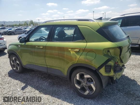 ✅ 2020 Hyundai Venue SEL • VIN: KMHRC8A36LU030828 • Lot: 54521135. Listed on Copart with 74,281 mi. Free auction sales archive from the USA and detailed vehicle history report at DreamBid. Image 2.