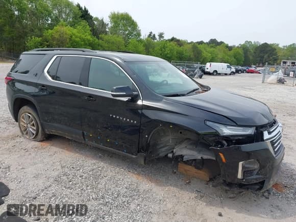 ✅ 2022 Chevrolet Traverse LT Cloth • VIN: 1GNERGKWXNJ116112 • Lot: 42048535. Listed on IAAI with 44,792 mi. Free auction sales archive from the USA and detailed vehicle history report at DreamBid. Image 1.