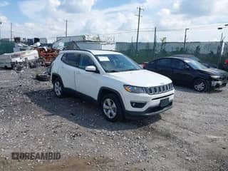 2019 Jeep Compass Latitude с VIN 3C4NJDBB8KT741852, выставлен на аукционе IAAI как лот 43222292 с пробегом 51 303 миль миль и . История ставок и продаж доступна на DreamBid. Изображение 1.