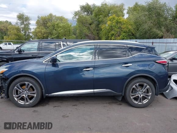 ✅ 2015 Nissan Murano Platinum • VIN: 5N1AZ2MH1FN286972 • Lot: 43427988. Listed on IAAI with 115,715 mi. Free auction sales archive from the USA and detailed vehicle history report at DreamBid. Image 15.