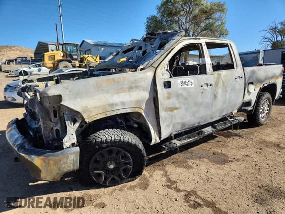 ✅ 2023 Chevrolet Silverado 2500HD LT • VIN: 1GC1YNEY5PF201957 • Лот: 90445075. Опубликован ранее на Copart с пробегом Не указан. Бесплатный доступ к архиву аукционных продаж из США и подробный отчёт об истории автомобиля на DreamBid. Изображение 1.