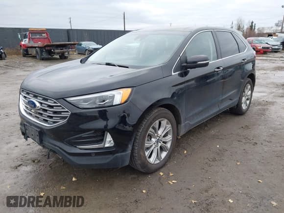 ✅ 2019 Ford Edge Titanium • VIN: 2FMPK4K94KBB22479 • Lot: 43473447. Listed on IAAI with 64,541 mi. Free auction sales archive from the USA and detailed vehicle history report at DreamBid. Image 2.