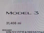 ✅ 2023 Tesla Model 3 • VIN: 5YJ3E1EA2PF552746 • Lot: 43334589. Wystawiony na IAAI z przebiegiem 31 408 mil. Bezpłatny archiwum sprzedaży aukcyjnych z USA i szczegółowy raport historii pojazdu na DreamBid. Zdjęcie 7.