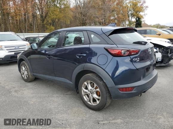 ✅ 2021 Mazda CX-3 Sport • VIN: JM1DKFB75M1501930 • Лот: 90849775. Опубликован ранее на Copart с пробегом 44 395 миль. Бесплатный доступ к архиву аукционных продаж из США и подробный отчёт об истории автомобиля на DreamBid. Изображение 2.