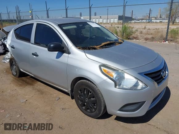 ✅ 2015 Nissan Versa S • VIN: 3N1CN7AP9FL933123 • Lot: 42445567. Listed on IAAI with 68,430 mi. Free auction sales archive from the USA and detailed vehicle history report at DreamBid. Image 1.