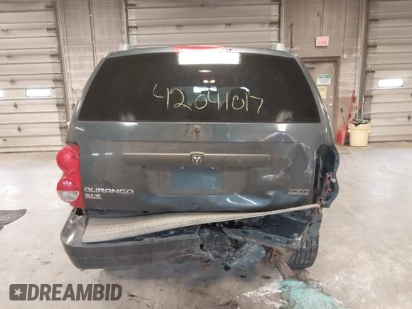 ✅ 2008 Dodge Durango SLT • VIN: 1D8HD48208F149247 • Lot: 42041017. Listed on IAAI with 209,946 mi. Free auction sales archive from the USA and detailed vehicle history report at DreamBid. Image 16.