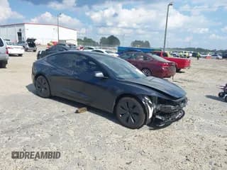 ✅ 2025 Tesla Model 3 Long Range • VIN: 5YJ3E1EA9SF968009 • Lot: 43209211. Listed on IAAI with Not provided. Free auction sales archive from the USA and detailed vehicle history report at DreamBid. Image 1.