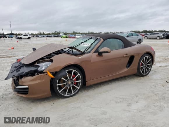 ✅ 2013 Porsche Boxster S • VIN: WP0CB2A85DS132155 • Lot: 89002615. Wystawiony na Copart z przebiegiem 61 102 mil. Bezpłatny archiwum sprzedaży aukcyjnych z USA i szczegółowy raport historii pojazdu na DreamBid. Zdjęcie 1.