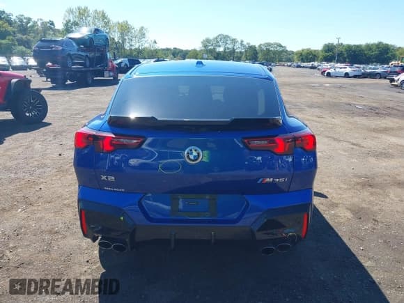 ✅ 2024 BMW X2 M35i • VIN: WBX83GM00R5Y61789 • Lot: 43167384. Listed on IAAI with 38,013 mi. Free auction sales archive from the USA and detailed vehicle history report at DreamBid. Image 16.