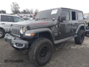 ✅ 2020 Jeep Wrangler Unlimited Sahara Altitude • VIN: 1C4HJXEN3LW203429 • Lot: 43716006. Listed on IAAI with 95,610 mi. Free auction sales archive from the USA and detailed vehicle history report at DreamBid. Image 2.