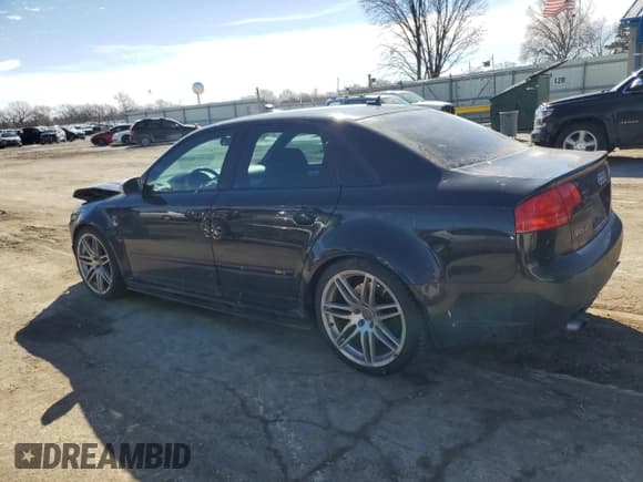 ✅ 2008 Audi RS 4 • VIN: WUADU78E38N901718 • Лот: 46617845. Опубликован ранее на Copart с пробегом 156 999 миль. Бесплатный доступ к архиву аукционных продаж из США и подробный отчёт об истории автомобиля на DreamBid. Изображение 2.