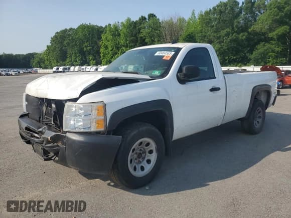 ✅ 2009 Chevrolet Silverado 1500 Work Truck • VIN: 1GCEK14C49Z282050 • Lot: 60484565. Listed on Copart with 153,149 mi. Free auction sales archive from the USA and detailed vehicle history report at DreamBid. Image 1.