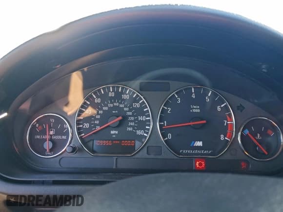 ✅ 1999 BMW Z3 M Roadster • VIN: WBSCK9339XLC88476 • Lot: 94583775. Listed on Copart with 109,956 mi. Free auction sales archive from the USA and detailed vehicle history report at DreamBid. Image 9.