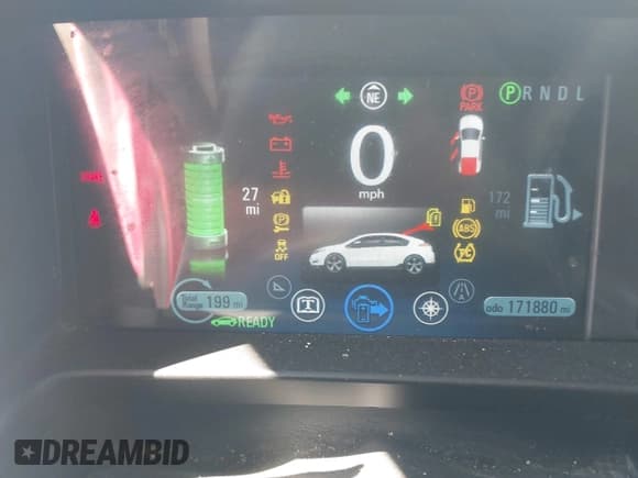 ✅ 2014 Chevrolet Volt • VIN: 1G1RE6E40EU160668 • Лот: 43055148. Опубликован ранее на IAAI с пробегом 171 880 миль. Бесплатный доступ к архиву аукционных продаж из США и подробный отчёт об истории автомобиля на DreamBid. Изображение 13.