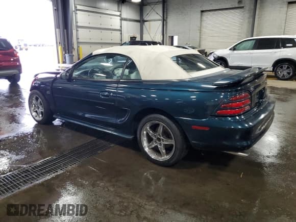 ✅ 1994 Ford Mustang • VIN: 1FALP45T4RF149028 • Lot: 69387395. Listed on Copart with 71,663 mi. Free auction sales archive from the USA and detailed vehicle history report at DreamBid. Image 2.