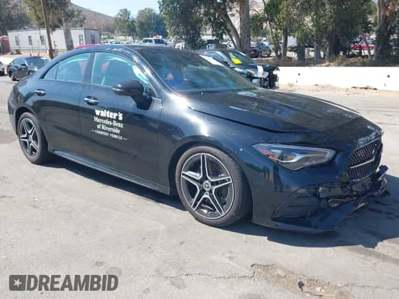 2025 Mercedes-Benz CLA 250 с VIN W1K5J4GB1SN482992, выставлен на аукционе IAAI как лот 42268860 с пробегом 4 537 миль миль и . История ставок и продаж доступна на DreamBid. Изображение 1.