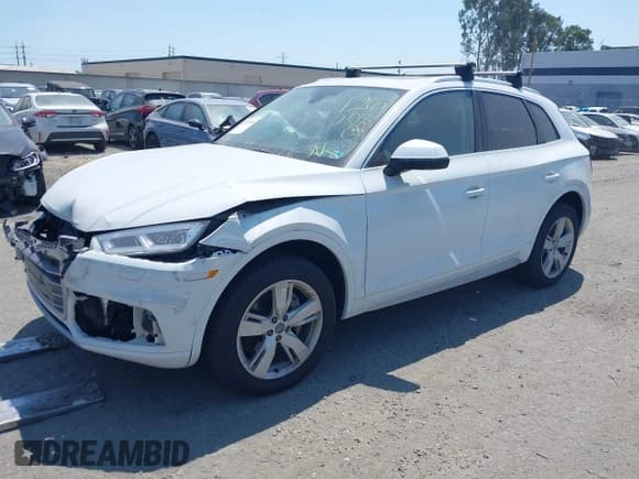 ✅ 2019 Audi Q5 Prestige • VIN: WA1CNAFY4K2070295 • Лот: 42369665. Опубликован ранее на IAAI с пробегом 55 098 миль. Бесплатный доступ к архиву аукционных продаж из США и подробный отчёт об истории автомобиля на DreamBid. Изображение 2.
