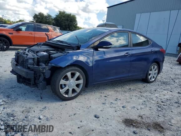 2013 Hyundai Elantra Limited с VIN KMHDH4AE7DU740733, выставлен на аукционе Copart как лот 83866975 с пробегом 201 127 миль миль и Списание • Salvage title. История ставок и продаж доступна на DreamBid. Изображение 1.