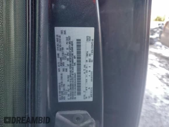 ✅ 2016 Ford Escape SE • VIN: 1FMCU9G96GUA30841 • Lot: 95621795. Listed on Copart with 217,791 mi. Free auction sales archive from the USA and detailed vehicle history report at DreamBid. Image 12.