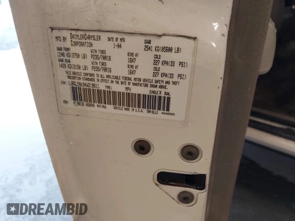 ✅ 2004 Jeep Liberty Limited • VIN: 1J8GL58K94W219611 • Lot: 43419568. Wystawiony na IAAI z przebiegiem 158 006 mil. Bezpłatny archiwum sprzedaży aukcyjnych z USA i szczegółowy raport historii pojazdu na DreamBid. Zdjęcie 9.