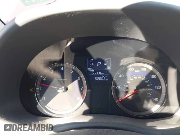 2016 Hyundai Accent SE with VIN KMHCT4AE4GU051960, listed as a IAAI auction lot 43302362 with 52,602 mi miles and . Bid and sale history available at DreamBid. Image 7.