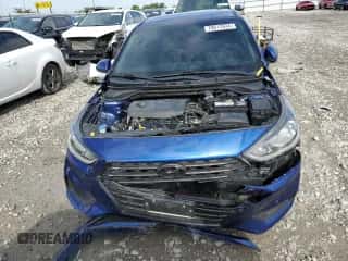 2019 Hyundai Accent SE with VIN 3KPC24A38KE076261, listed as a Copart auction lot 83614684 with 104,734 mi miles and Salvage title. Bid and sale history available at DreamBid. Image 5.