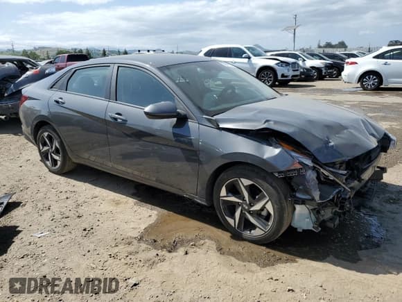 ✅ 2023 Hyundai Elantra SEL • VIN: KMHLS4AG3PU578716 • Lot: 53641225. Listed on Copart with 22,958 mi. Free auction sales archive from the USA and detailed vehicle history report at DreamBid. Image 4.