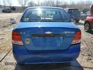 ✅ 2005 Chevrolet Aveo LS • VIN: KL1TD52685B288563 • Lot: 48176515. Wystawiony na Copart z przebiegiem 154 510 mil. Bezpłatny archiwum sprzedaży aukcyjnych z USA i szczegółowy raport historii pojazdu na DreamBid. Zdjęcie 6.