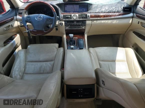 ✅ 2013 Lexus LS 460 • VIN: JTHCL5EF1D5018867 • Lot: 59937505. Listed on Copart with 116,447 mi. Free auction sales archive from the USA and detailed vehicle history report at DreamBid. Image 8.