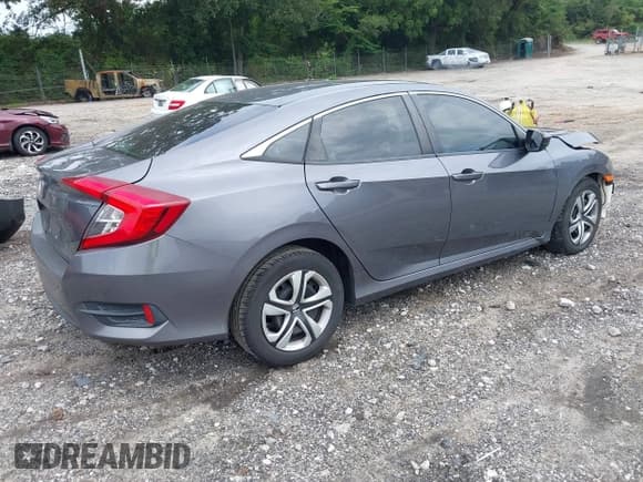 ✅ 2016 Honda Civic LX • VIN: 2HGFC2F57GH510952 • Lot: 42958157. Listed on IAAI with 143,790 mi. Free auction sales archive from the USA and detailed vehicle history report at DreamBid. Image 4.