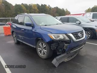 ✅ 2020 Nissan Pathfinder SL • VIN: 5N1DR2CN6LC596255 • Lot: 43537025. Listed on IAAI with 128,536 mi. Free auction sales archive from the USA and detailed vehicle history report at DreamBid. Image 1.
