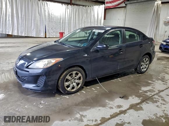 ✅ 2013 Mazda 3 i SV • VIN: JM1BL1TG3D1825819 • Lot: 94539745. Listed on Copart with 146,775 mi. Free auction sales archive from the USA and detailed vehicle history report at DreamBid. Image 1.