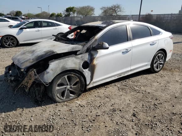 ✅ 2019 Hyundai Sonata • VIN: KMHE14L23KA089157 • Лот: 52596355. Опубликован ранее на Copart с пробегом Не указан. Бесплатный доступ к архиву аукционных продаж из США и подробный отчёт об истории автомобиля на DreamBid. Изображение 1.