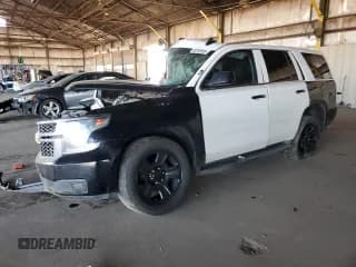 ✅ 2019 Chevrolet Tahoe Commercial • VIN: 1GNLCDEC6KR195803 • Lot: 90745985. Listed on Copart with Not provided. Free auction sales archive from the USA and detailed vehicle history report at DreamBid. Image 1.