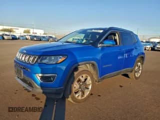 ✅ 2021 Jeep Compass Limited • VIN: 3C4NJDCB4MT583351 • Lot: 94455785. Listed on Copart with 178,268 mi. Free auction sales archive from the USA and detailed vehicle history report at DreamBid. Image 1.
