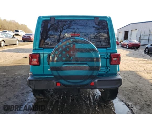 ✅ 2020 Jeep Wrangler Unlimited Sahara Altitude • VIN: 1C4HJXEG2LW252672 • Lot: 44195175. Listed on Copart with 58,555 mi. Free auction sales archive from the USA and detailed vehicle history report at DreamBid. Image 6.