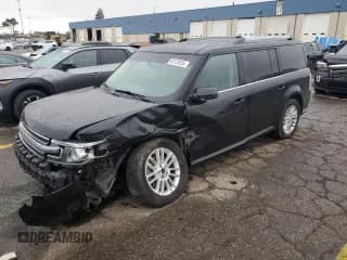 ✅ 2013 Ford Flex SEL • VIN: 2FMHK6C84DBD38292 • Лот: 85739355. Опубликован ранее на Copart с пробегом 106 104 миль. Бесплатный доступ к архиву аукционных продаж из США и подробный отчёт об истории автомобиля на DreamBid. Изображение 1.