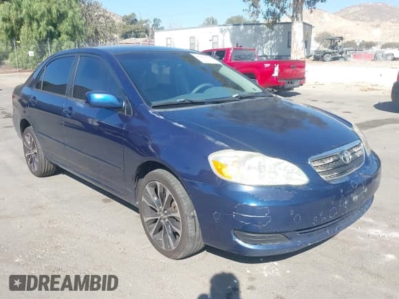 ✅ 2007 Toyota Corolla CE • VIN: 1NXBR32E27Z802038 • Lot: 43642825. Listed on IAAI with 299,999 mi. Free auction sales archive from the USA and detailed vehicle history report at DreamBid. Image 1.