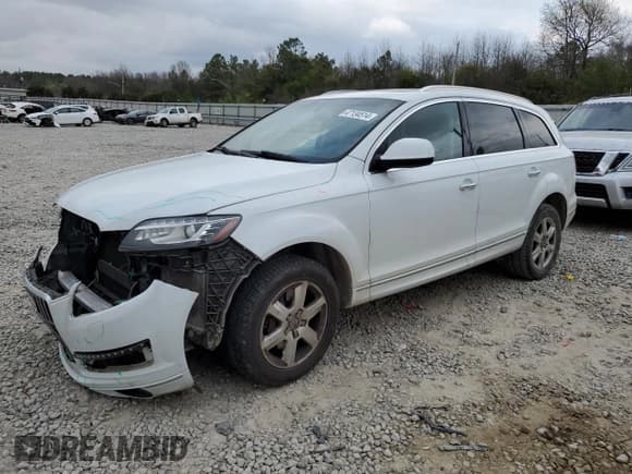 ✅ 2015 Audi Q7 Premium Plus • VIN: WA1LGBFE3FD012176 • Lot: 47134514. Listed on Copart with 120,039 mi. Free auction sales archive from the USA and detailed vehicle history report at DreamBid. Image 1.