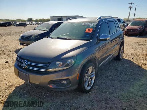 ✅ 2012 Volkswagen Tiguan S • VIN: WVGAV7AX4CW003829 • Lot: 92178235. Listed on Copart with Not provided. Free auction sales archive from the USA and detailed vehicle history report at DreamBid. Image 1.