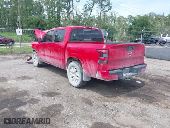 ✅ 2022 Nissan Frontier SV • VIN: 1N6ED1EJ4NN655111 • Lot: 42558539. Listed on IAAI with 18,003 mi. Free auction sales archive from the USA and detailed vehicle history report at DreamBid. Image 3.
