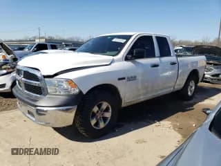 ✅ 2018 Ram 1500 Tradesman • VIN: 1C6RR7FM1JS283859 • Lot: 42015334. Listed on Copart with 117,448 mi. Free auction sales archive from the USA and detailed vehicle history report at DreamBid. Image 1.
