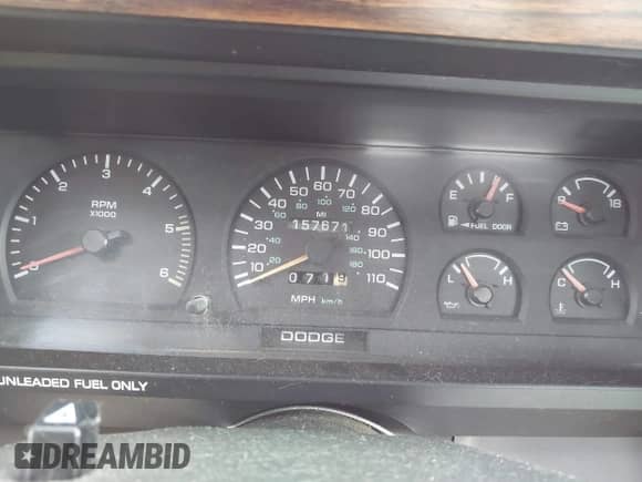1994 Dodge Dakota with VIN 1B7GG23X9RS562415, listed as a IAAI auction lot 43365648 with 157,671 mi miles and . Bid and sale history available at DreamBid. Image 7.