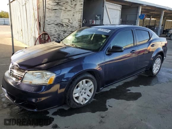 ✅ 2012 Dodge Avenger SE • VIN: 1C3CDZAG4CN310245 • Лот: 76783194. Опубликован ранее на Copart с пробегом 120 073 миль. Бесплатный доступ к архиву аукционных продаж из США и подробный отчёт об истории автомобиля на DreamBid. Изображение 1.