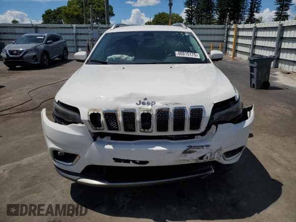 ✅ 2020 Jeep Cherokee Limited • VIN: 1C4PJLDB2LD552248 • Lot: 80815175. Listed on Copart with 73,171 mi. Free auction sales archive from the USA and detailed vehicle history report at DreamBid. Image 5.