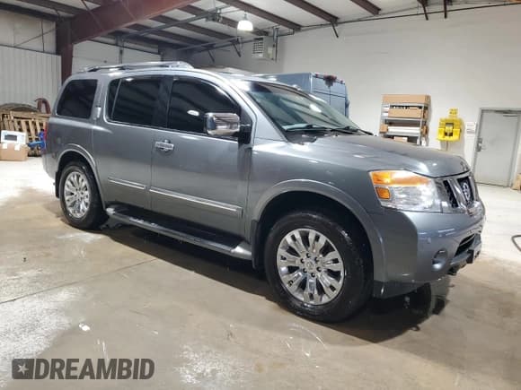 ✅ 2015 Nissan Armada Platinum • VIN: 5N1AA0NE5FN610635 • Лот: 86658775. Опубликован ранее на Copart с пробегом 157 758 миль. Бесплатный доступ к архиву аукционных продаж из США и подробный отчёт об истории автомобиля на DreamBid. Изображение 4.